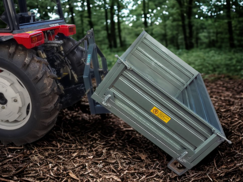 Heckcontainer 1,6 m verzinkt | BO Landmaschinen