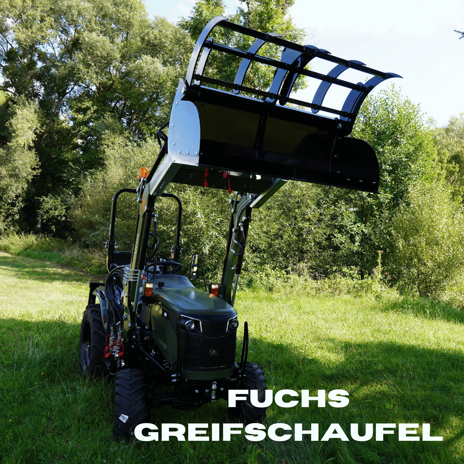 Fuchs Greifschaufel für Fuchs Frontlader