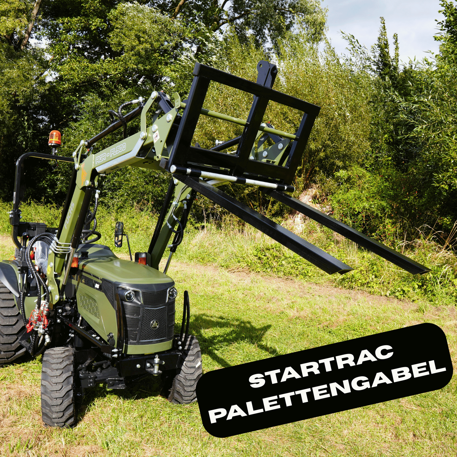 Fuchs Palettengabel für Fuchs Frontlader + Kat 1