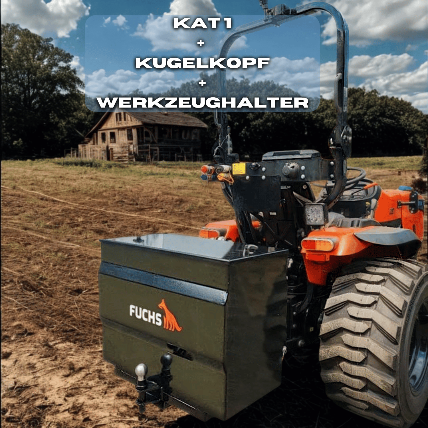 Fuchs Heckgewicht KAT 1