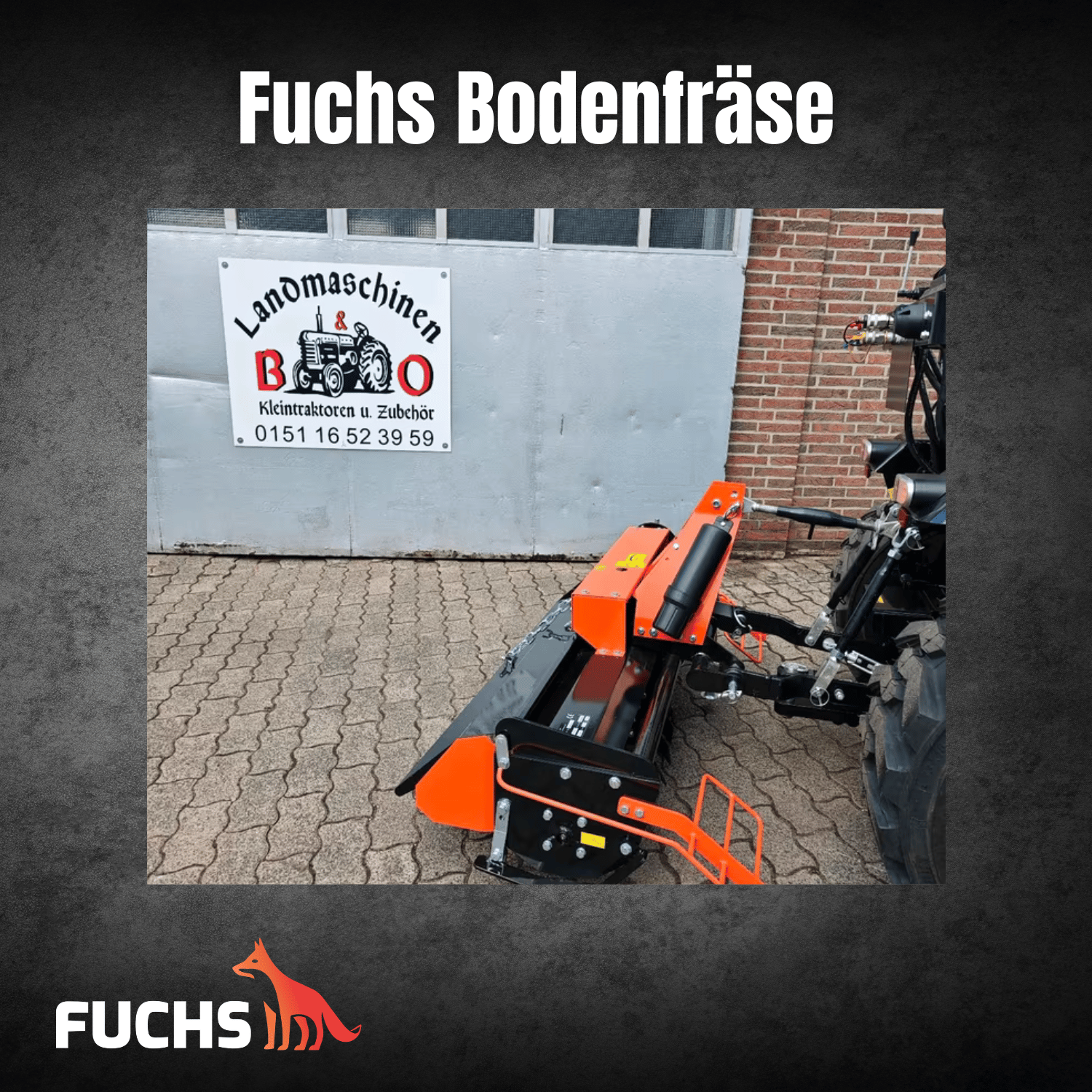 Fuchs Bodenfräse
