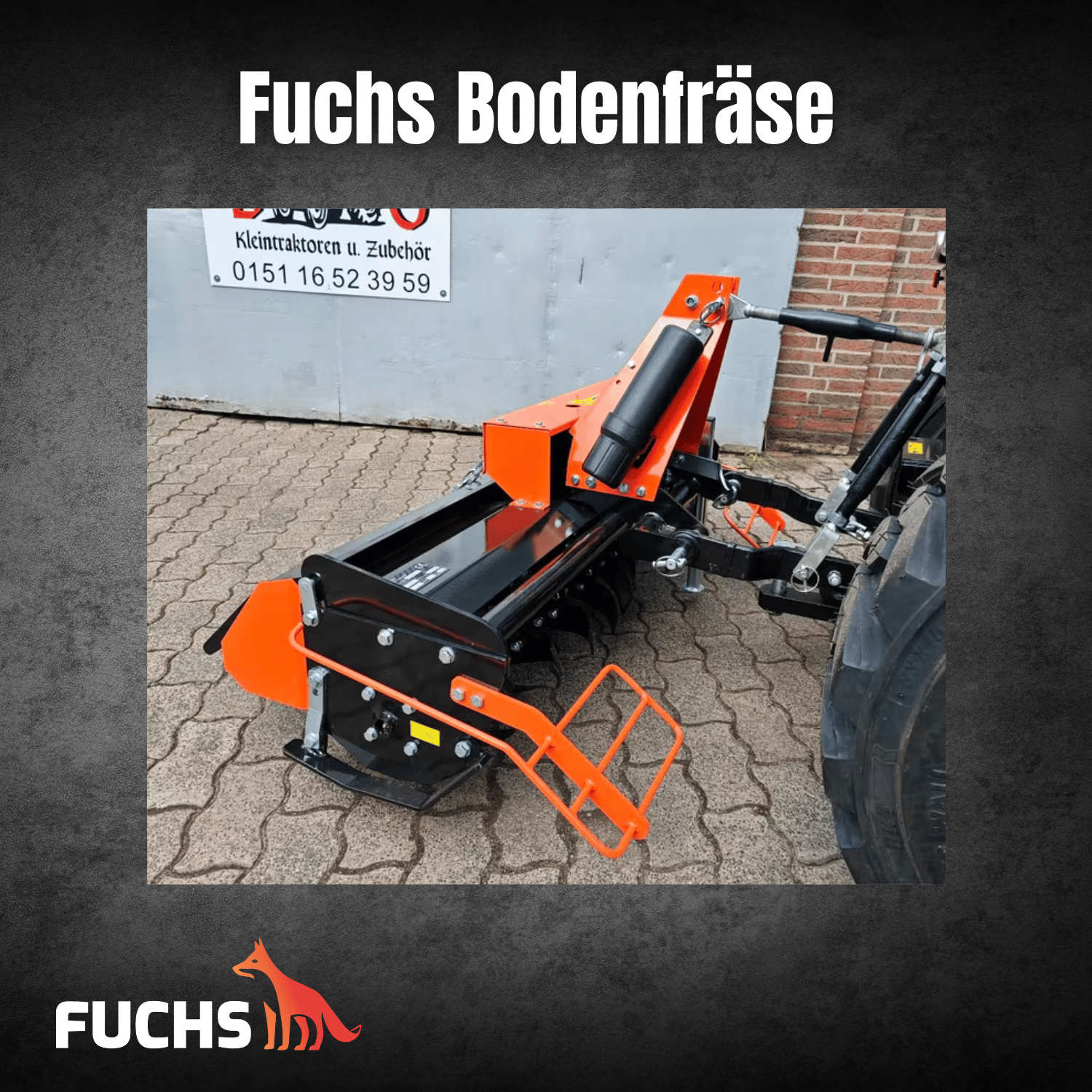 Fuchs Bodenfräse