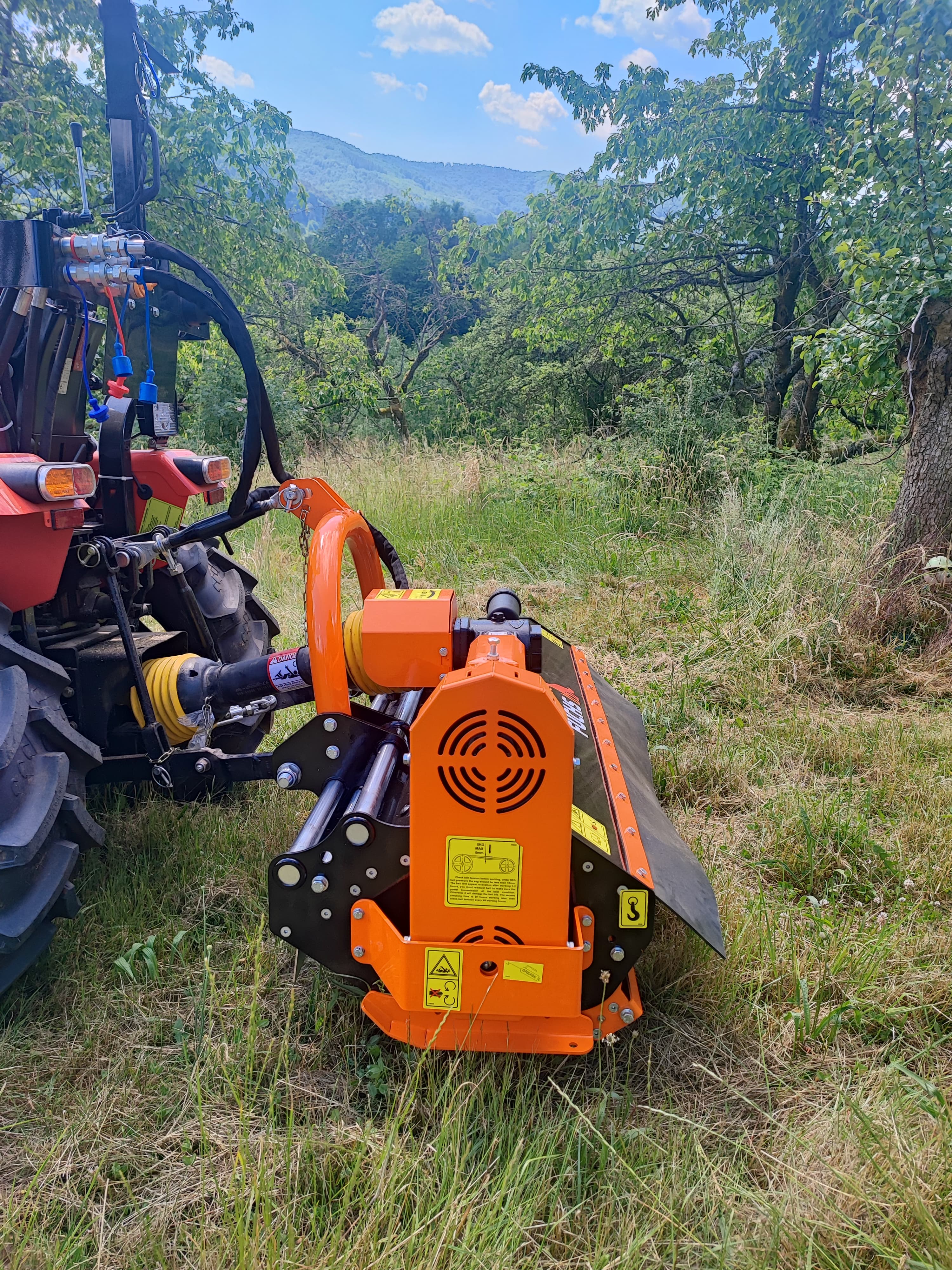 Fuchs Schlegelmulcher 125 - 145cm Hydraulisch Seitenverstellbar