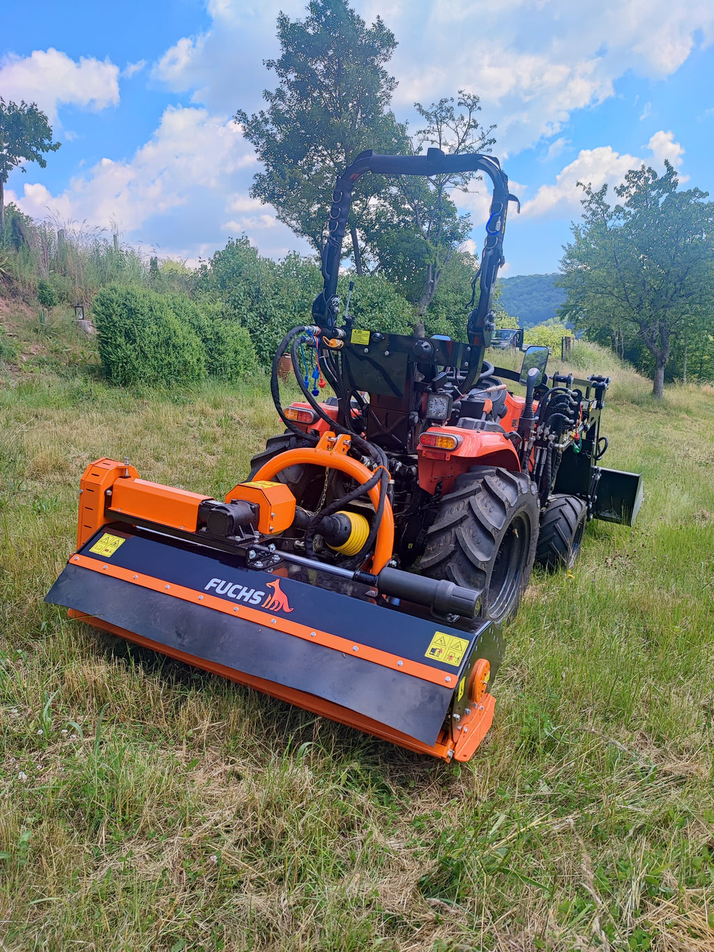 Fuchs Schlegelmulcher 125 - 145cm Hydraulisch Seitenverstellbar