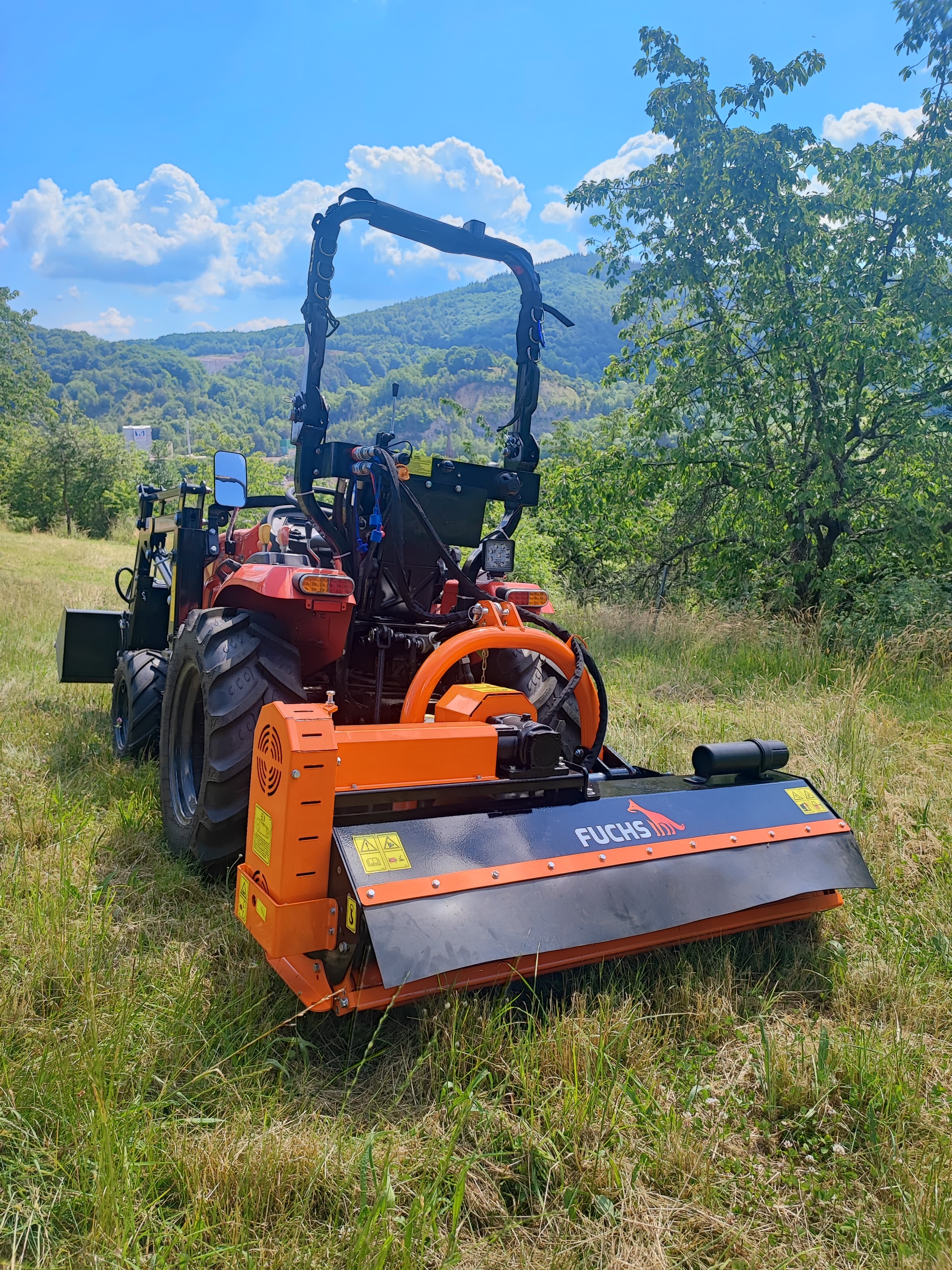 Fuchs Schlegelmulcher 125 - 145cm Hydraulisch Seitenverstellbar