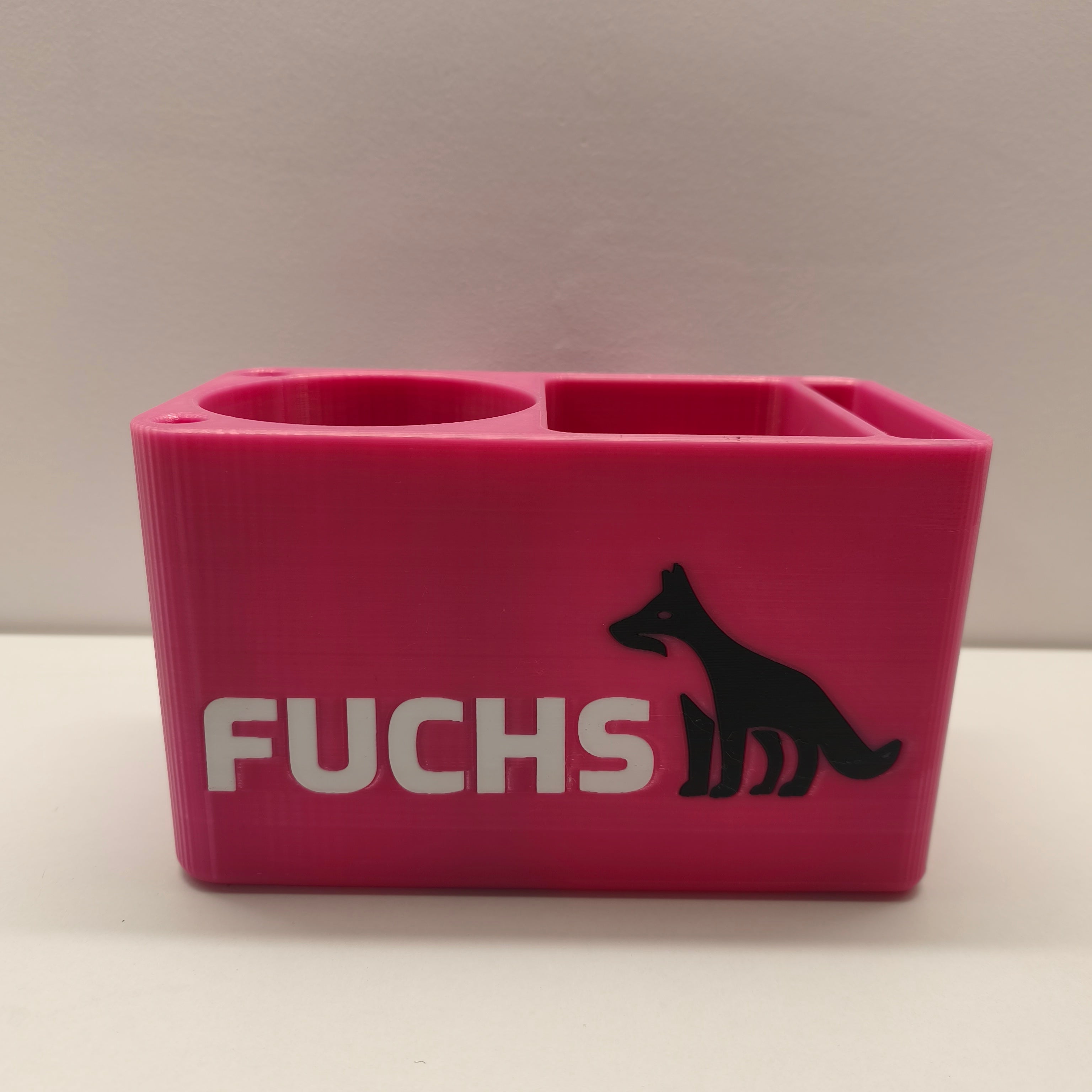 Universal-Getränkehalter mit Handyhalter und Staufach Startrac Fuchs