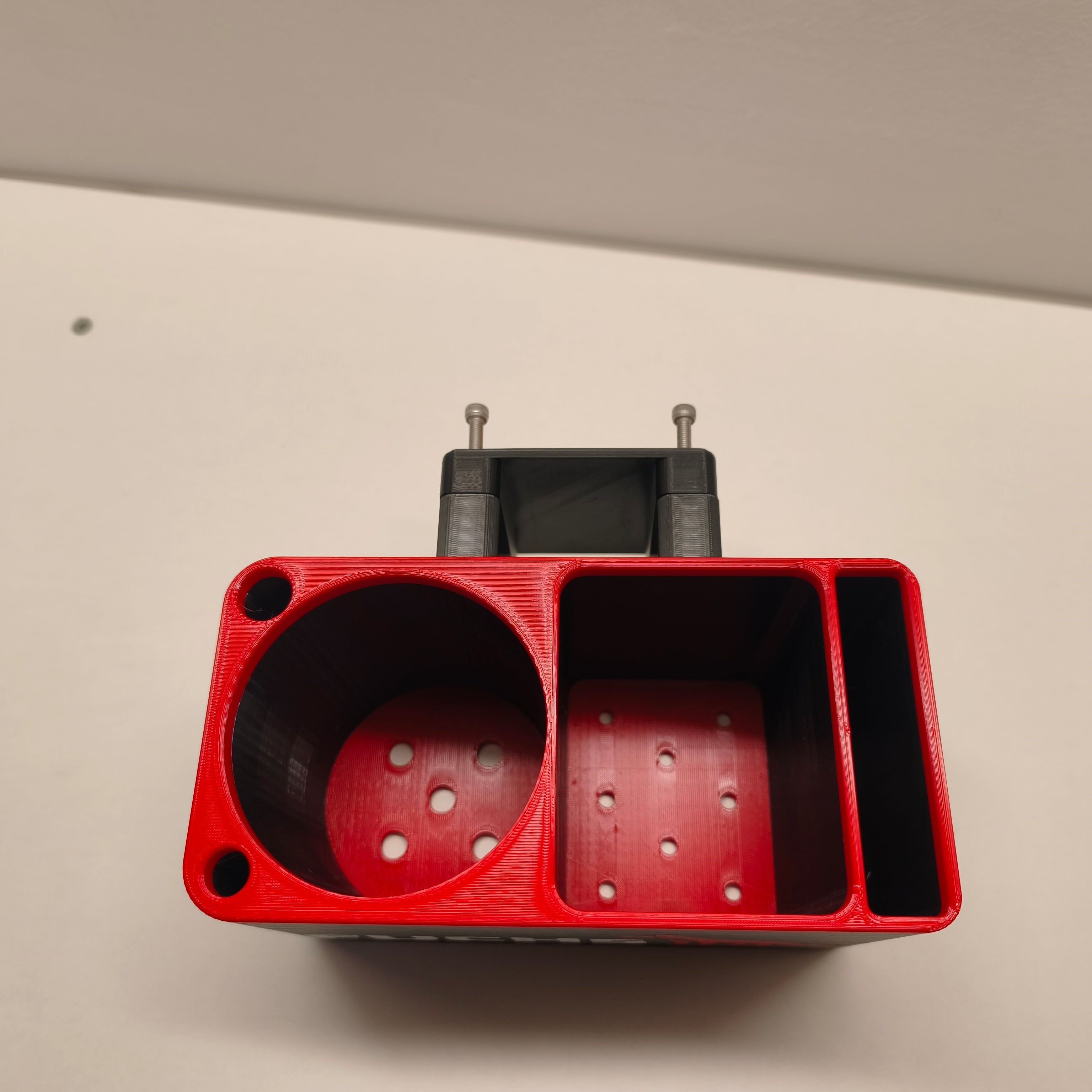 Universal-Getränkehalter mit Handyhalter und Staufach Startrac Fuchs